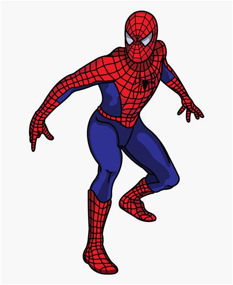 spiderman clipart|spider-man clip art full body.